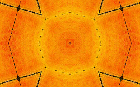 Abstract Colorful Painted Kaleidoscopic Graphic Background. Futuristic Psychedelic Hypnotic Backdrop Pattern With Texture. Folk Ethnic Floral Ornamental Mandala. Vintage Decorative Geometric Mosaicの写真素材