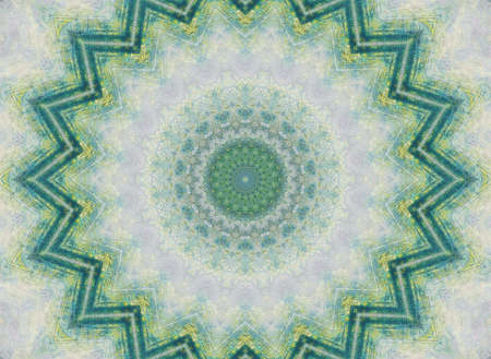 Abstract Colorful Painted Kaleidoscopic Graphic Background. Futuristic Psychedelic Hypnotic Backdrop...