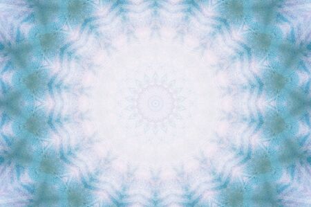 Abstract Colorful Painted Kaleidoscopic Graphic Background. Futuristic Psychedelic Hypnotic Backdrop Pattern With Texture. Folk Ethnic Floral Ornamental Mandala. Vintage Decorative Geometric Mosaicの写真素材