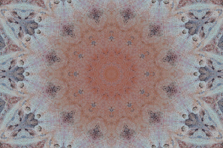 Abstract Colorful Painted Kaleidoscopic Graphic Background. Futuristic Psychedelic Hypnotic Backdrop...