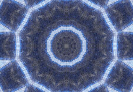 Abstract Colorful Painted Kaleidoscopic Graphic Background. Futuristic Psychedelic Hypnotic Backdrop...