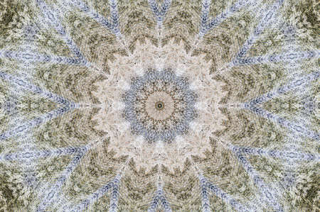 Abstract Colorful Painted Kaleidoscopic Graphic Background. Futuristic Psychedelic Hypnotic Backdrop...
