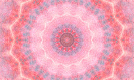 Abstract Colorful Painted Kaleidoscopic Graphic Background. Futuristic Psychedelic Hypnotic Backdrop...