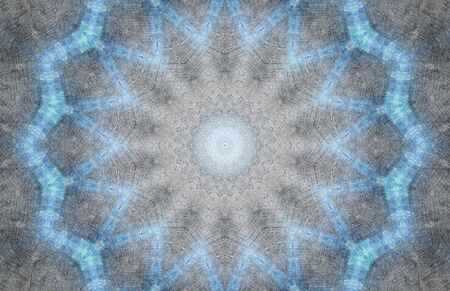 Abstract Colorful Painted Kaleidoscopic Graphic Background. Futuristic Psychedelic Hypnotic Backdrop...