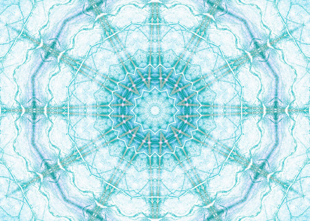Abstract Colorful Painted Kaleidoscopic Graphic Background. Futuristic Psychedelic Hypnotic Backdrop...