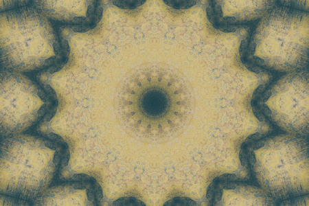 Abstract Colorful Painted Kaleidoscopic Graphic Background. Futuristic Psychedelic Hypnotic Backdrop...