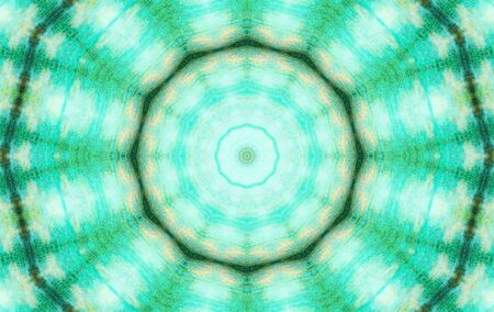 Abstract Colorful Painted Kaleidoscopic Graphic Background. Futuristic Psychedelic Hypnotic Backdrop...