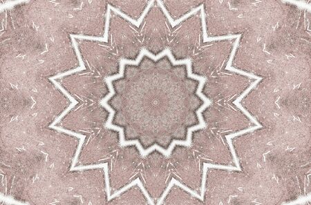 Abstract Colorful Painted Kaleidoscopic Graphic Background. Futuristic Psychedelic Hypnotic Backdrop Pattern With Texture. Folk Ethnic Floral Ornamental Mandala. Vintage Decorative Geometric Mosaicの写真素材