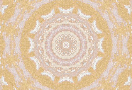 Abstract Colorful Painted Kaleidoscopic Graphic Background. Futuristic Psychedelic Hypnotic Backdrop Pattern With Texture. Folk Ethnic Floral Ornamental Mandala. Vintage Decorative Geometric Mosaicの写真素材