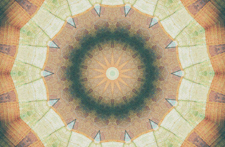 Abstract Colorful Painted Kaleidoscopic Graphic Background. Futuristic Psychedelic Hypnotic Backdrop...