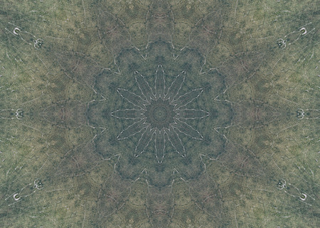 Abstract Colorful Painted Kaleidoscopic Graphic Background. Futuristic Psychedelic Hypnotic Backdrop...
