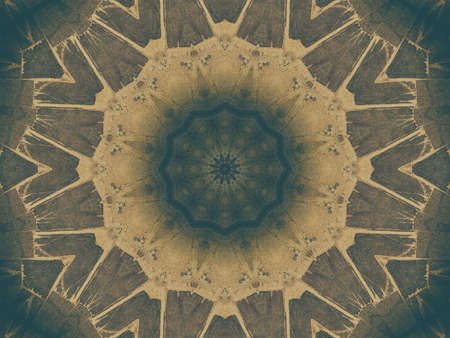 Abstract Colorful Painted Kaleidoscopic Graphic Background. Futuristic Psychedelic Hypnotic Backdrop...