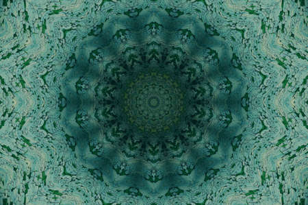 Abstract Colorful Painted Kaleidoscopic Graphic Background. Futuristic Psychedelic Hypnotic Backdrop...