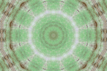 Abstract Colorful Painted Kaleidoscopic Graphic Background. Futuristic Psychedelic Hypnotic Backdrop Pattern With Texture. Folk Ethnic Floral Ornamental Mandala. Vintage Decorative Geometric Mosaicの写真素材