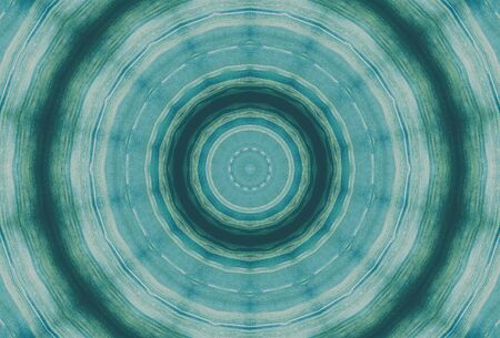 Abstract Colorful Painted Kaleidoscopic Graphic Background. Futuristic Psychedelic Hypnotic Backdrop Pattern With Texture. Folk Ethnic Floral Ornamental Mandala. Vintage Decorative Geometric Mosaicの写真素材