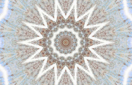 Abstract Colorful Painted Kaleidoscopic Graphic Background. Futuristic Psychedelic Hypnotic Backdrop...