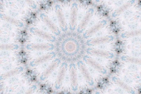 Abstract Colorful Painted Kaleidoscopic Graphic Background. Futuristic Psychedelic Hypnotic Backdrop...