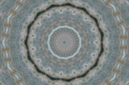 Abstract Colorful Painted Kaleidoscopic Graphic Background. Futuristic Psychedelic Hypnotic Backdrop...
