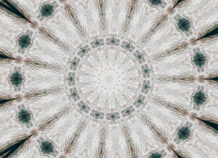 Abstract Colorful Painted Kaleidoscopic Graphic Background. Futuristic Psychedelic Hypnotic Backdrop Pattern With Texture. Folk Ethnic Floral Ornamental Mandala. Vintage Decorative Geometric Mosaicの写真素材