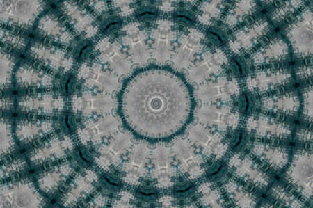 Abstract Colorful Painted Kaleidoscopic Graphic Background. Futuristic Psychedelic Hypnotic Backdrop Pattern With Texture. Folk Ethnic Floral Ornamental Mandala. Vintage Decorative Geometric Mosaicの写真素材