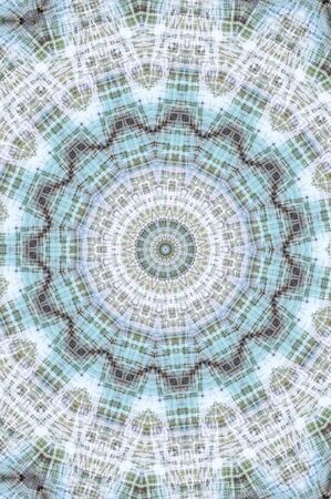 Abstract Colorful Painted Kaleidoscopic Graphic Background. Futuristic Psychedelic Hypnotic Backdrop...