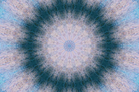 Abstract Colorful Painted Kaleidoscopic Graphic Background. Futuristic Psychedelic Hypnotic Backdrop...