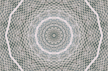 Abstract Colorful Painted Kaleidoscopic Graphic Background. Futuristic Psychedelic Hypnotic Backdrop Pattern With Texture. Folk Ethnic Floral Ornamental Mandala. Vintage Decorative Geometric Mosaicの写真素材