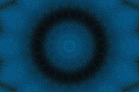 Abstract Colorful Painted Kaleidoscopic Graphic Background. Futuristic Psychedelic Hypnotic Backdrop Pattern With Texture. Folk Ethnic Floral Ornamental Mandala. Vintage Decorative Geometric Mosaicの写真素材