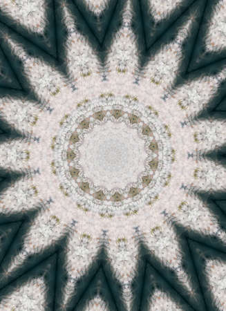 Abstract Colorful Painted Kaleidoscopic Graphic Background. Futuristic Psychedelic Hypnotic Backdrop...