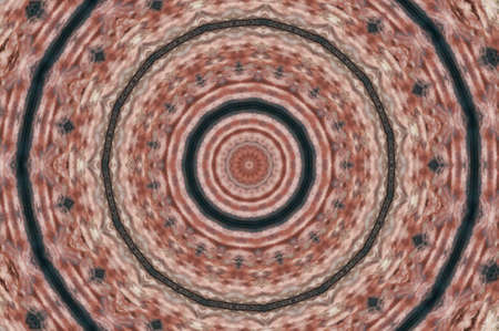Abstract Colorful Painted Kaleidoscopic Graphic Background. Futuristic Psychedelic Hypnotic Backdrop...