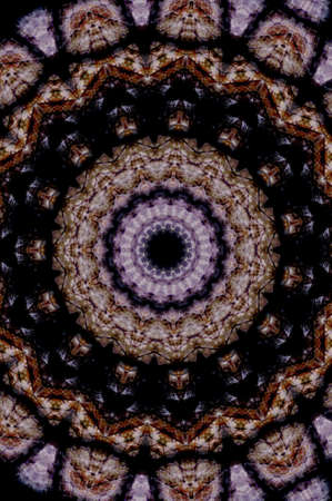 Abstract Colorful Painted Kaleidoscopic Graphic Background. Futuristic Psychedelic Hypnotic Backdrop...