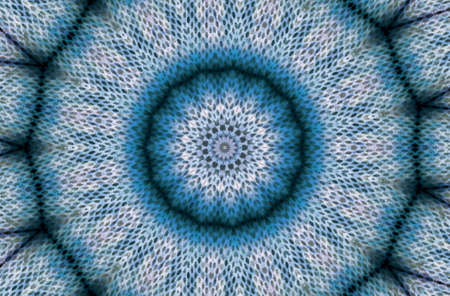 Abstract Colorful Painted Kaleidoscopic Graphic Background. Futuristic Psychedelic Hypnotic Backdrop Pattern With Texture. Folk Ethnic Floral Ornamental Mandala. Vintage Decorative Geometric Mosaicの写真素材