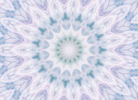Abstract Colorful Painted Kaleidoscopic Graphic Background. Futuristic Psychedelic Hypnotic Backdrop...