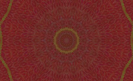 Abstract Colorful Painted Kaleidoscopic Graphic Background. Futuristic Psychedelic Hypnotic Backdrop...