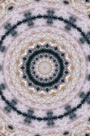 Abstract Colorful Painted Kaleidoscopic Graphic Background. Futuristic Psychedelic Hypnotic Backdrop...
