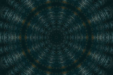 Abstract Colorful Painted Kaleidoscopic Graphic Background. Futuristic Psychedelic Hypnotic Backdrop Pattern With Texture. Folk Ethnic Floral Ornamental Mandala. Vintage Decorative Geometric Mosaicの写真素材