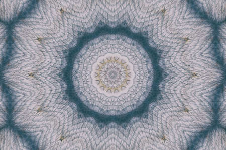 Abstract Colorful Painted Kaleidoscopic Graphic Background. Futuristic Psychedelic Hypnotic Backdrop...