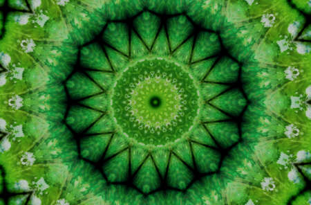 Abstract Colorful Painted Kaleidoscopic Graphic Background. Futuristic Psychedelic Hypnotic Backdrop...