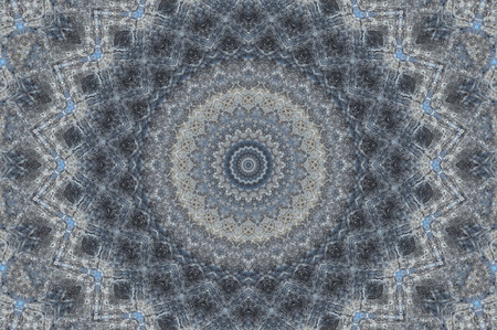 Abstract Colorful Painted Kaleidoscopic Graphic Background. Futuristic Psychedelic Hypnotic Backdrop...
