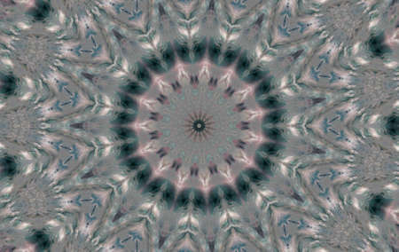 Abstract Colorful Painted Kaleidoscopic Graphic Background. Futuristic Psychedelic Hypnotic Backdrop...