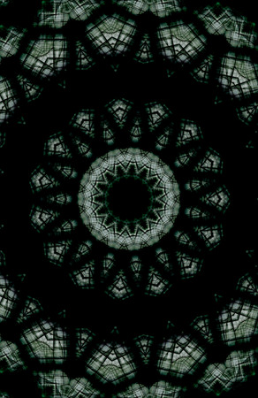 Abstract Colorful Painted Kaleidoscopic Graphic Background. Futuristic Psychedelic Hypnotic Backdrop...