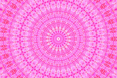 Abstract Colorful Painted Kaleidoscopic Graphic Background. Futuristic Psychedelic Hypnotic Backdrop...