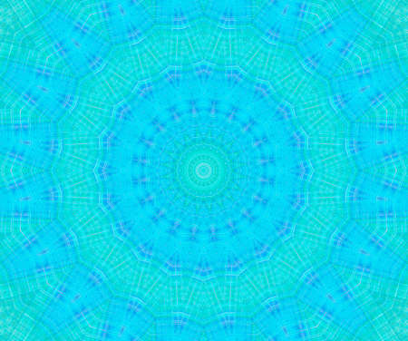 Abstract Colorful Painted Kaleidoscopic Graphic Background. Futuristic Psychedelic Hypnotic Backdrop Pattern With Texture. Folk Ethnic Floral Ornamental Mandala. Vintage Decorative Geometric Mosaicの写真素材