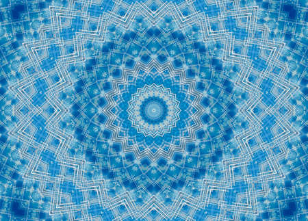 Abstract Colorful Painted Kaleidoscopic Graphic Background. Futuristic Psychedelic Hypnotic Backdrop...