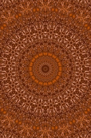 Abstract Colorful Painted Kaleidoscopic Graphic Background. Futuristic Psychedelic Hypnotic Backdrop Pattern With Texture. Folk Ethnic Floral Ornamental Mandala. Vintage Decorative Geometric Mosaicの写真素材