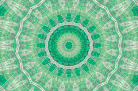 Abstract Colorful Painted Kaleidoscopic Graphic Background. Futuristic Psychedelic Hypnotic Backdrop Pattern With Texture. Folk Ethnic Floral Ornamental Mandala. Vintage Decorative Geometric Mosaicの写真素材