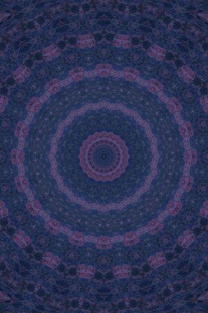 Abstract Colorful Painted Kaleidoscopic Graphic Background. Futuristic Psychedelic Hypnotic Backdrop...