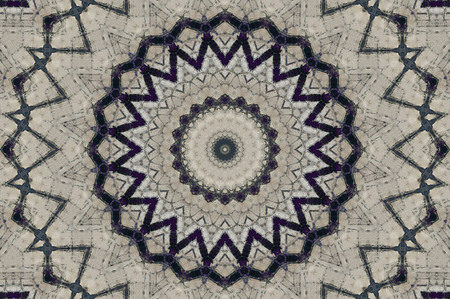 Abstract Colorful Painted Kaleidoscopic Graphic Background. Futuristic Psychedelic Hypnotic Backdrop...