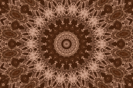 Abstract Colorful Painted Kaleidoscopic Graphic Background. Futuristic Psychedelic Hypnotic Backdrop...