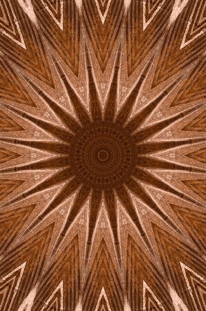 Abstract Colorful Painted Kaleidoscopic Graphic Background. Futuristic Psychedelic Hypnotic Backdrop...
